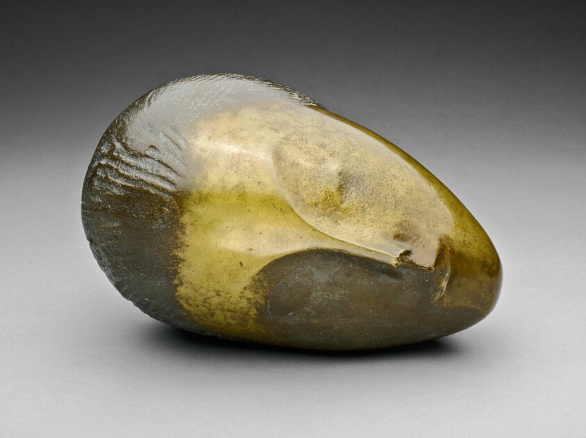 La Muse endormie — Constantin Brancusi — 1910