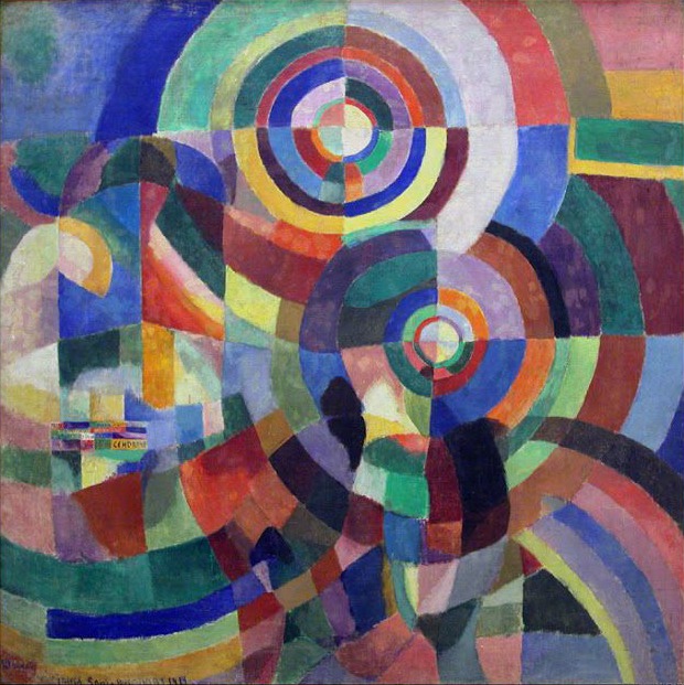 Prismes électriques — Sonia Delaunay — 1914